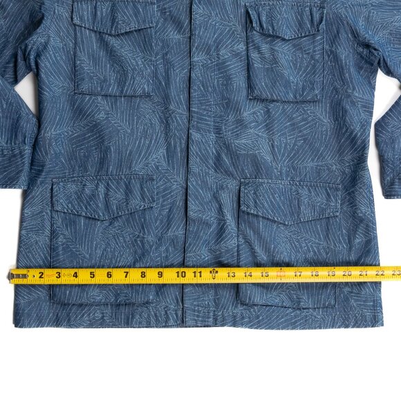 Todd Snyder Men's Field Jacket Blue Palms Size Large - Picture 5 of 15